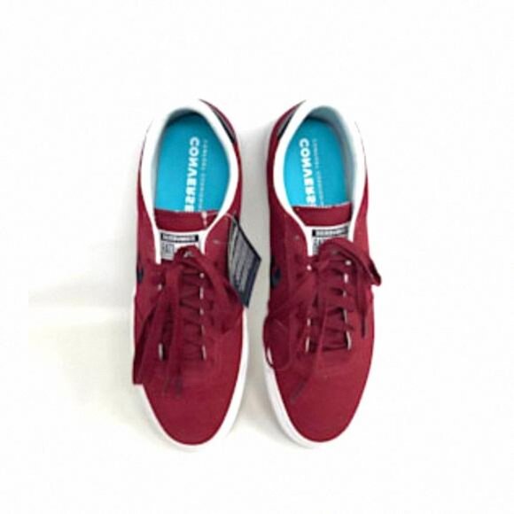 ?MEGA SALE?Converse Boulevard Men OX Back Alley Brick 17072 Nubuck Red White main image 11